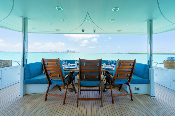 Crescent-Raised Pilothouse 2004-RISK AND REWARD West Palm Beach-Florida-United States-Aft Deck-5316108