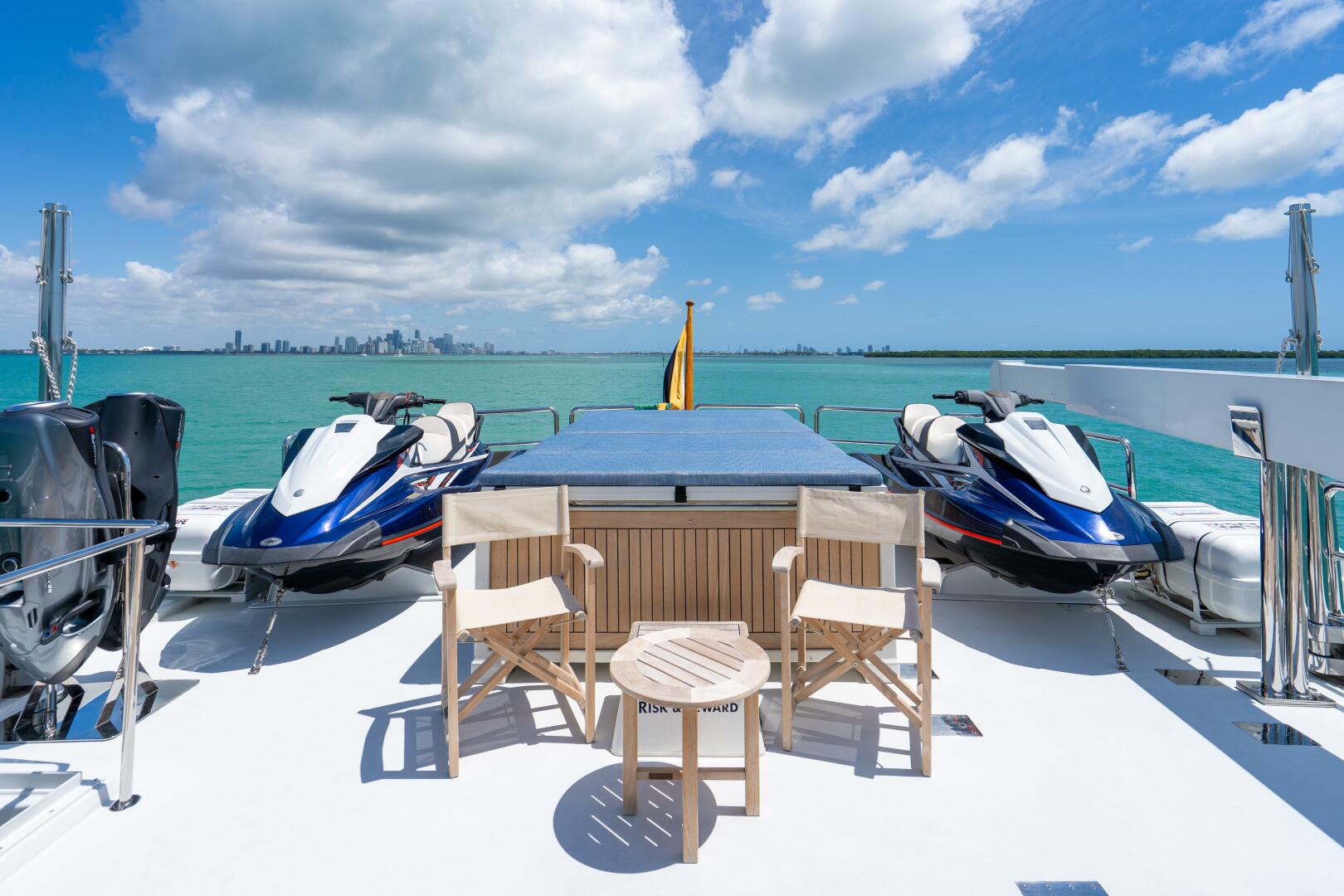 Crescent-Raised Pilothouse 2004-RISK AND REWARD West Palm Beach-Florida-United States-Sun Deck-5316087 | Thumbnail