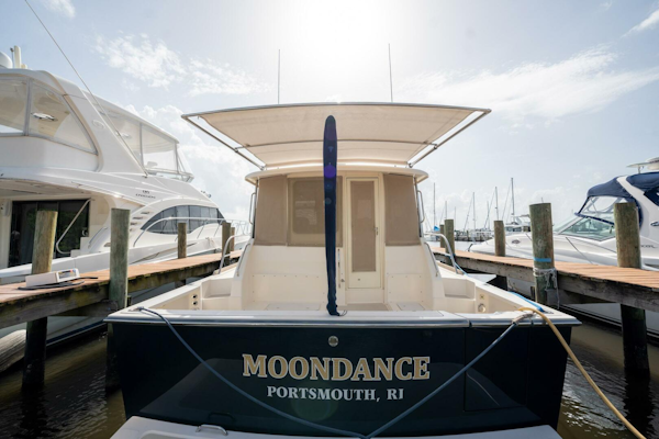 Sabre-42 Express 2006-Moondance Stuart-Florida-United States-63 Transom With Sunshade Open-5408155