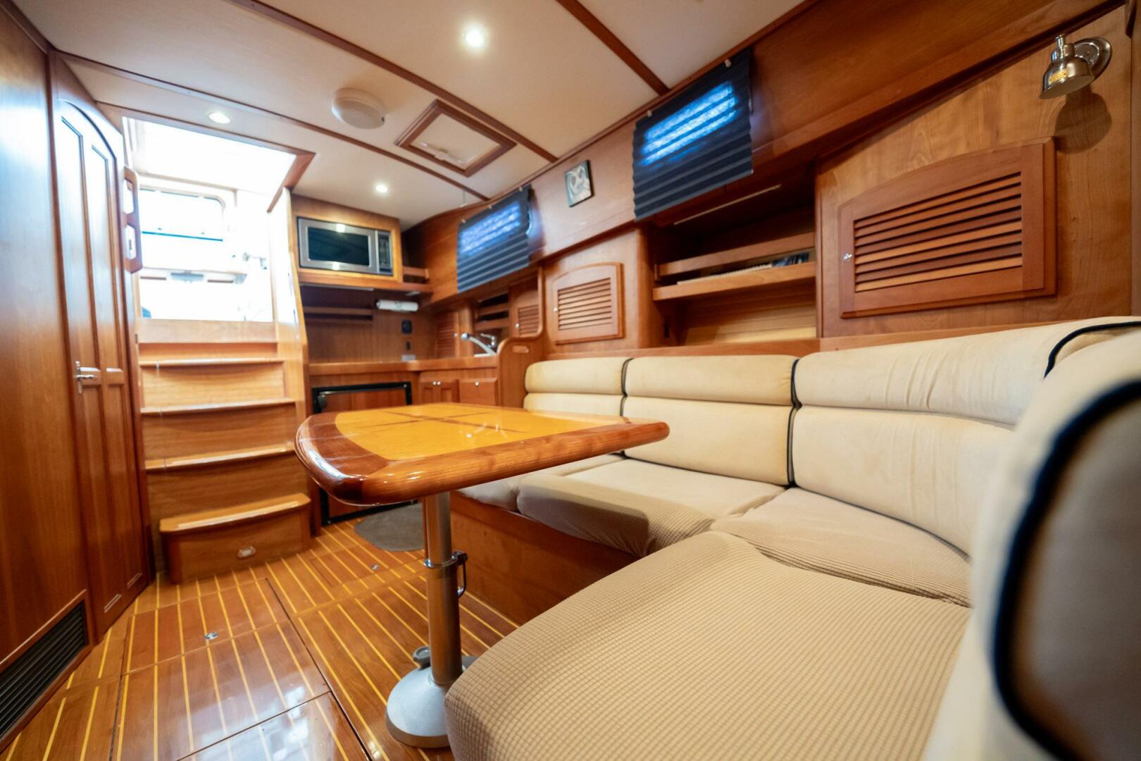 Sabre-42 Express 2006-Moondance Stuart-Florida-United States-24 Dinette Aft View-5408066 | Thumbnail