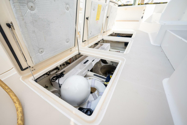 Sabre-42 Express 2006-Moondance Stuart-Florida-United States-65 Lazarette Hatches Open Port View-5408157