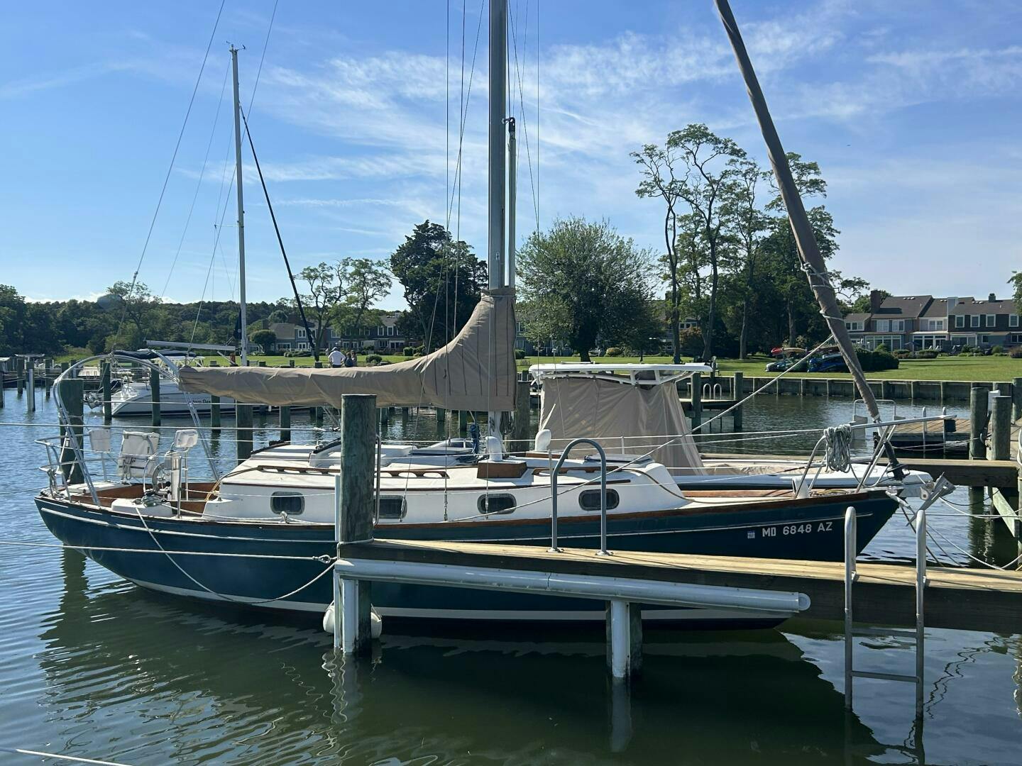 C.E. Ryder-Sea Sprite 1983-Spirit St. Michaels-Maryland-United States-30 Sea Sprite starboard profile-5354419