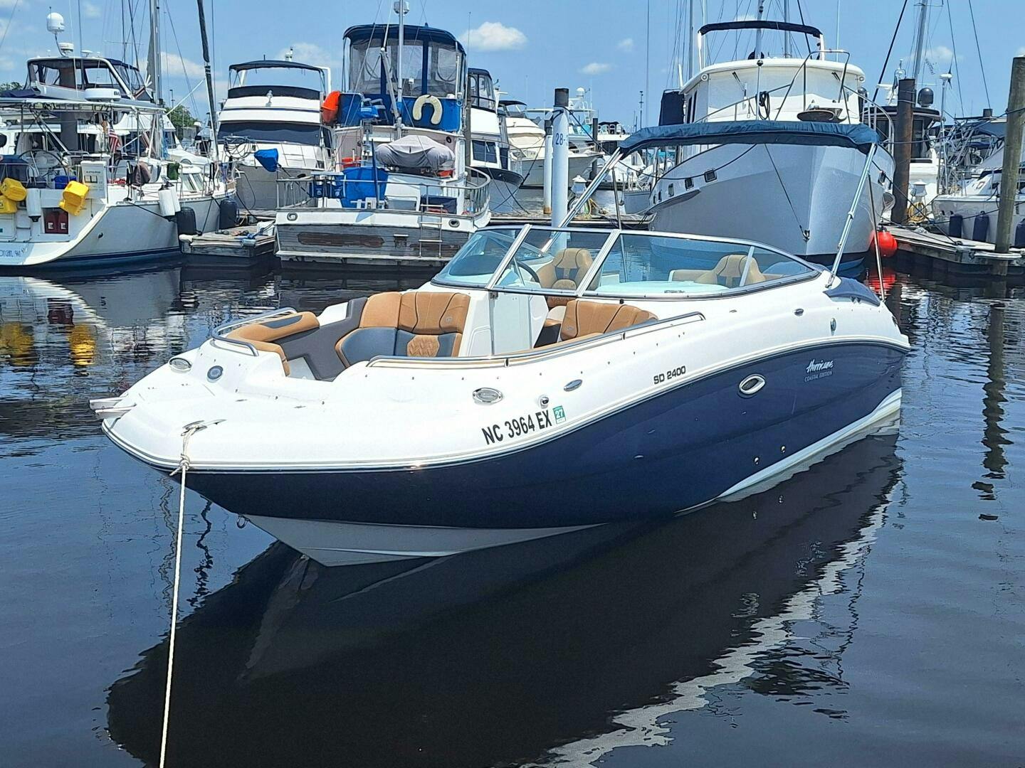 Hurricane-Sun Deck 2400 OB 2022 -New Bern-North Carolina-United States-2022 Hurricane Sun Deck 2400 Ob Power 9824689 980980898 0 030620250538 2-5359429