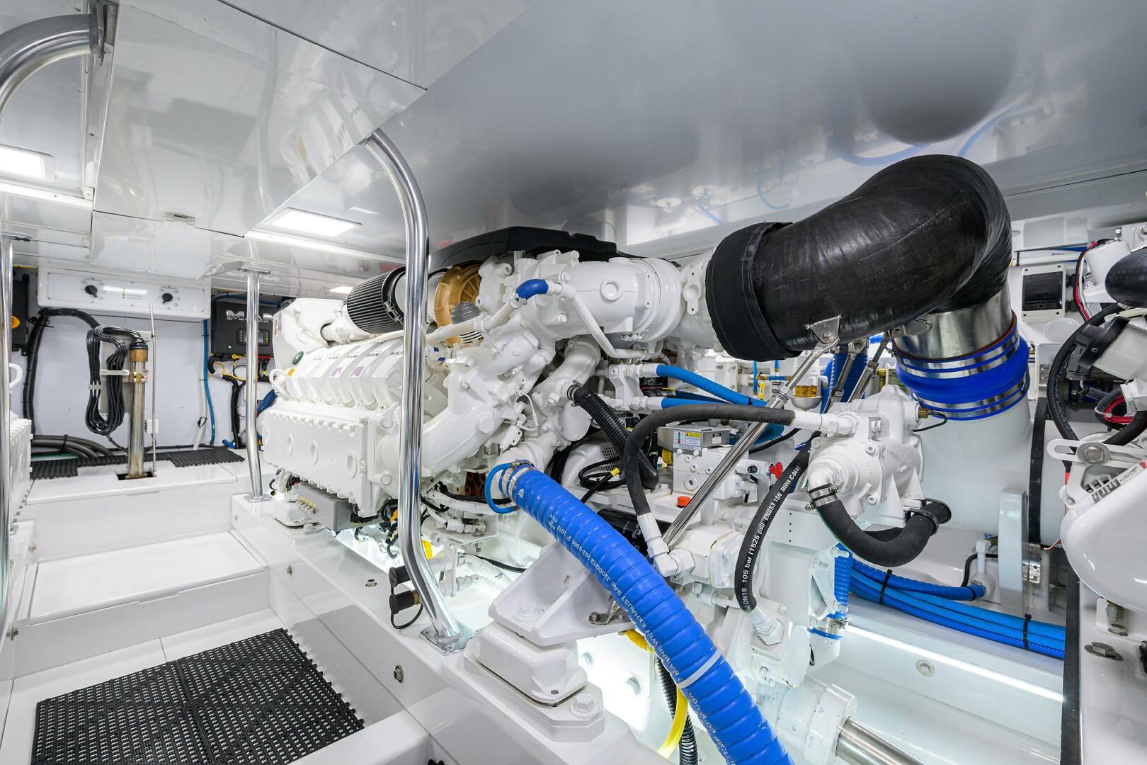 Rybovich-62 Convertible 2004-BASE CAMP Ft Pierce-Florida-United States-2004 Rybovich 62 Base Camp  Engine Room-5370437 | Thumbnail