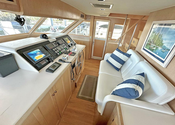 Hatteras-Cockpit Motoryacht 1994 -St. Petersburg-Florida-United States-5381343