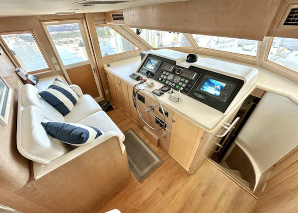 Hatteras-Cockpit Motoryacht 1994 -St. Petersburg-Florida-United States-5381377