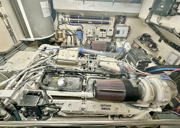 Hatteras-Cockpit Motoryacht 1994 -St. Petersburg-Florida-United States-5381326