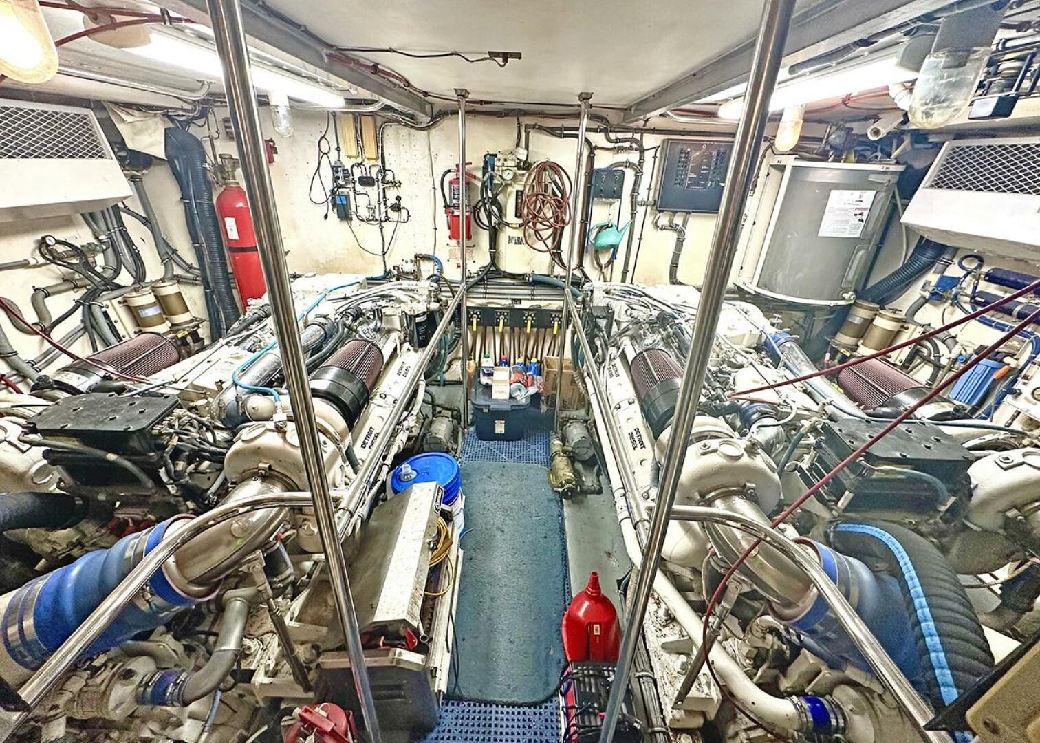 Hatteras-Cockpit Motoryacht 1994 -St. Petersburg-Florida-United States-5381327 | Thumbnail