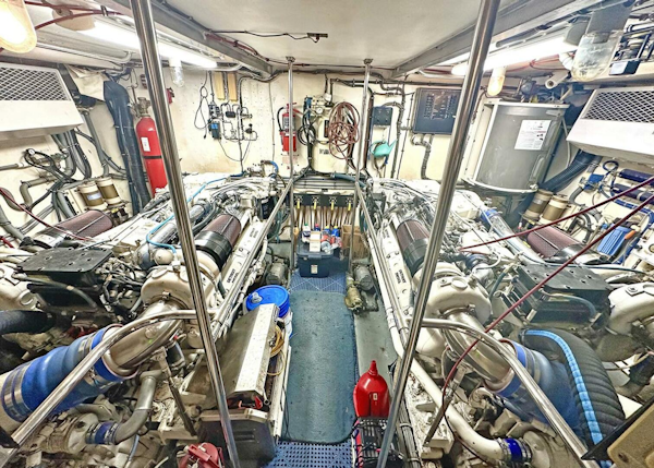 Hatteras-Cockpit Motoryacht 1994 -St. Petersburg-Florida-United States-5381327