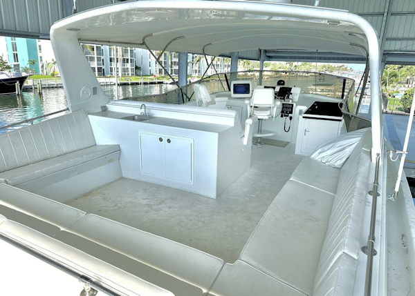 Hatteras-Cockpit Motoryacht 1994 -St. Petersburg-Florida-United States-5381379