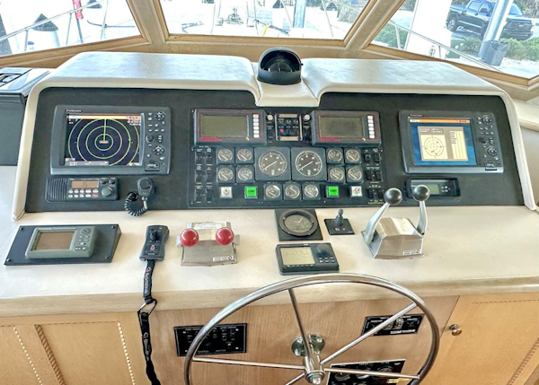 Hatteras-Cockpit Motoryacht 1994 -St. Petersburg-Florida-United States-5381342