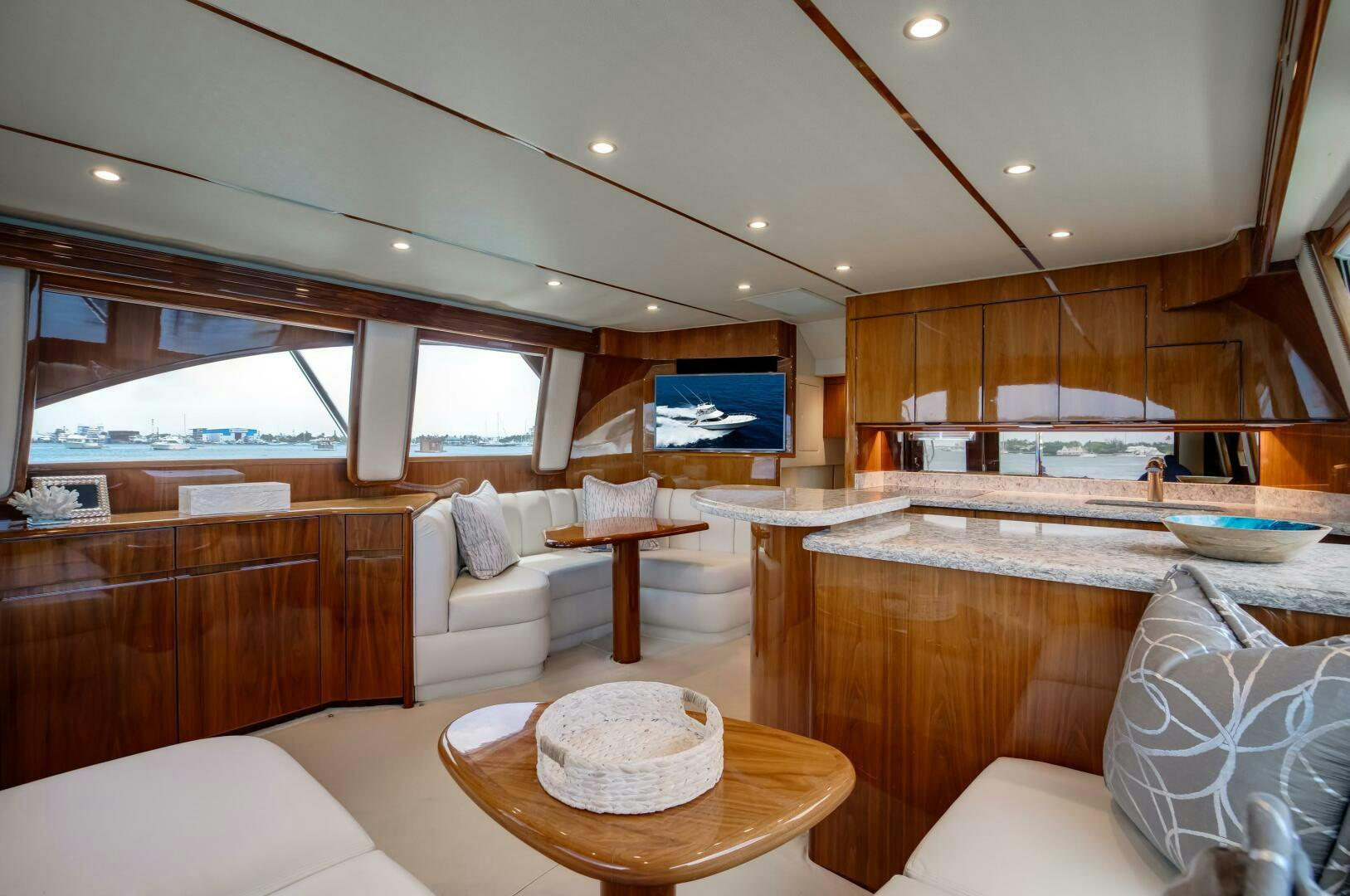 Viking-48 Convertible 2018-FULL CIRCLE Palm Beach Gardens-Florida-United States-Salon & Galley-5396890