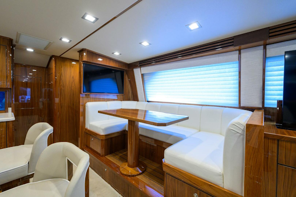 Viking-72 Convertible 2021-SANDBOB II North Palm Beach-Florida-United States-Dinette-5396920