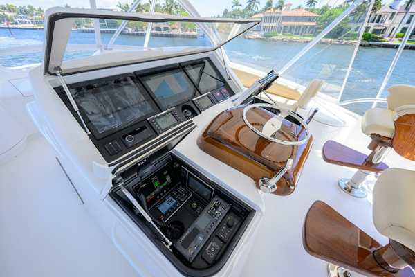 Viking-72 Convertible 2021-SANDBOB II North Palm Beach-Florida-United States-Helm -5396946