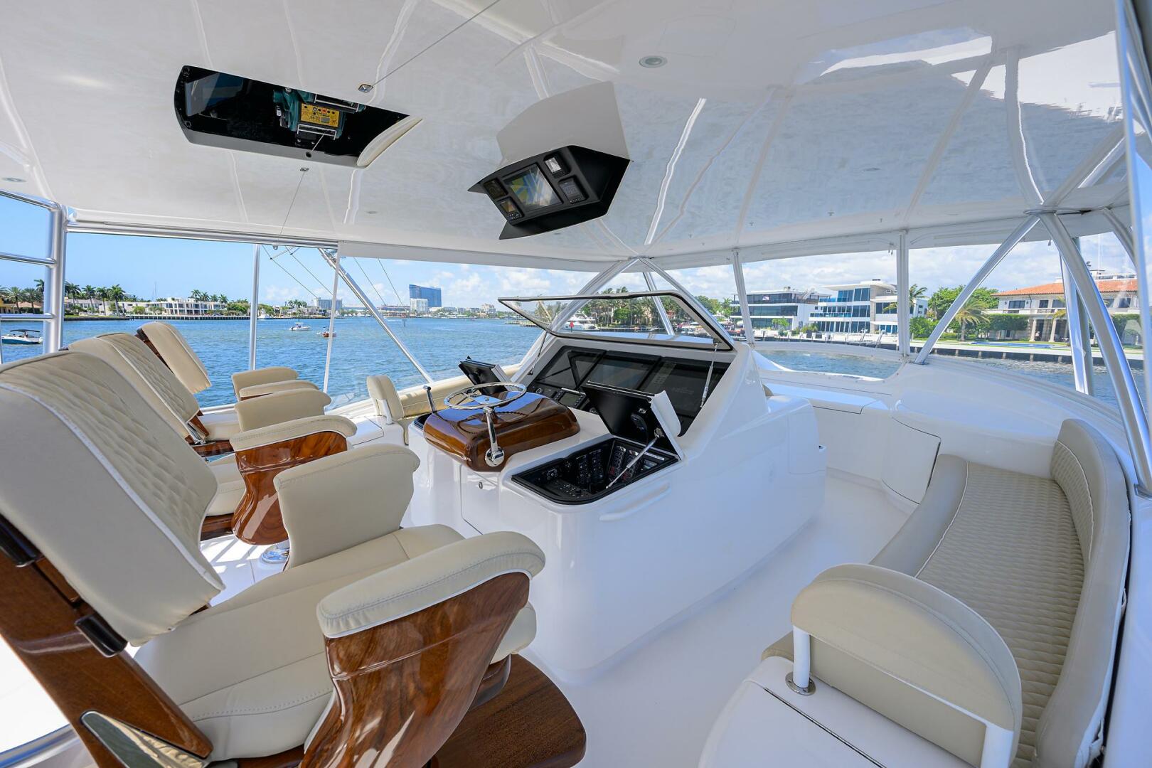Viking-72 Convertible 2021-SANDBOB II North Palm Beach-Florida-United States-Helm -5396948 | Thumbnail