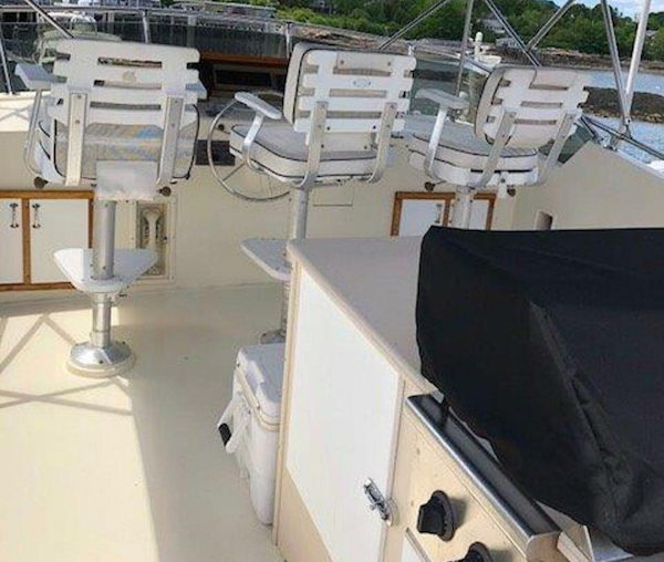 Hatteras-Flybridge 1987-The Bottom Line Wickford-Rhode Island-United States-5418860