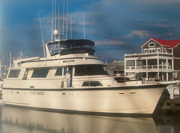 Hatteras-Flybridge 1987-The Bottom Line Wickford-Rhode Island-United States-5570687