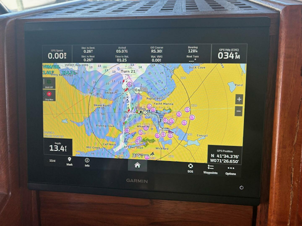 Hatteras-Flybridge 1987-The Bottom Line Wickford-Rhode Island-United States-5418830