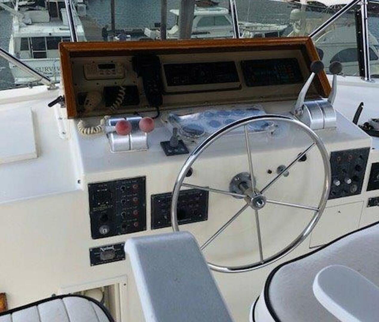 Hatteras-Flybridge 1987-The Bottom Line Wickford-Rhode Island-United States-5418863 | Thumbnail
