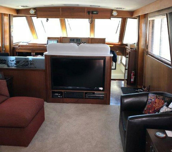 Hatteras-Flybridge 1987-The Bottom Line Wickford-Rhode Island-United States-5418825