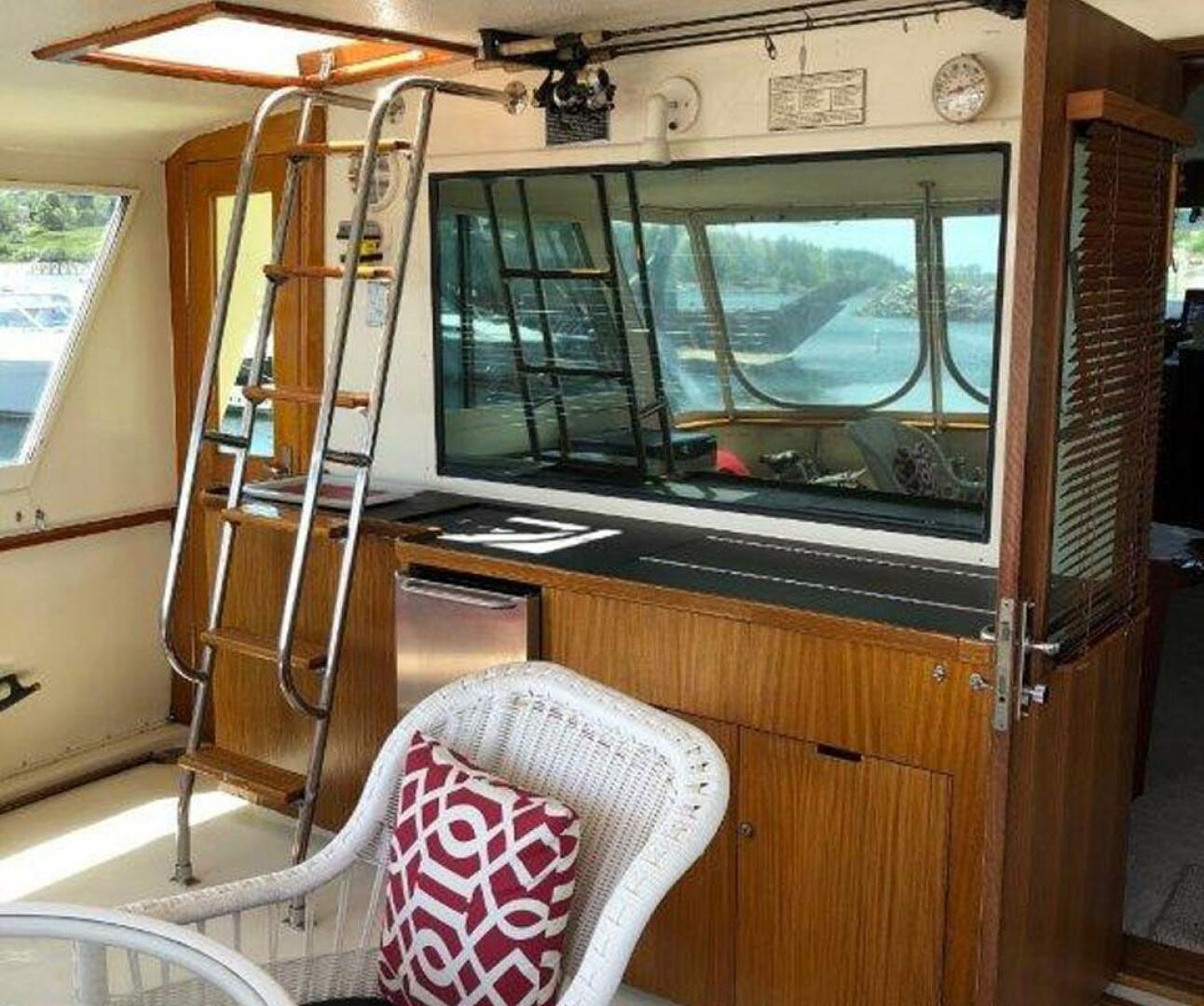 Hatteras-Flybridge 1987-The Bottom Line Wickford-Rhode Island-United States-5418854 | Thumbnail
