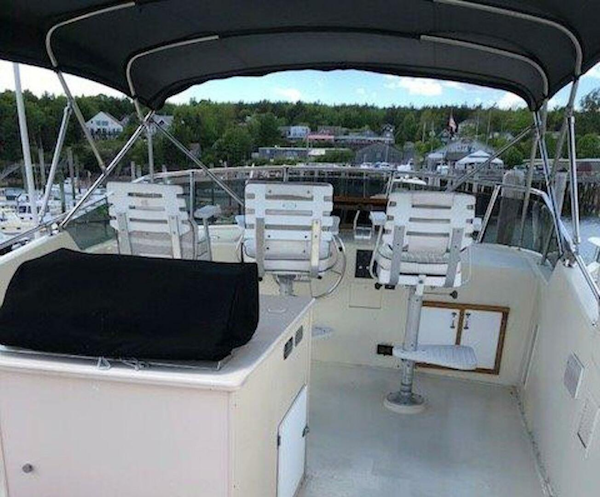 Hatteras-Flybridge 1987-The Bottom Line Wickford-Rhode Island-United States-5418846