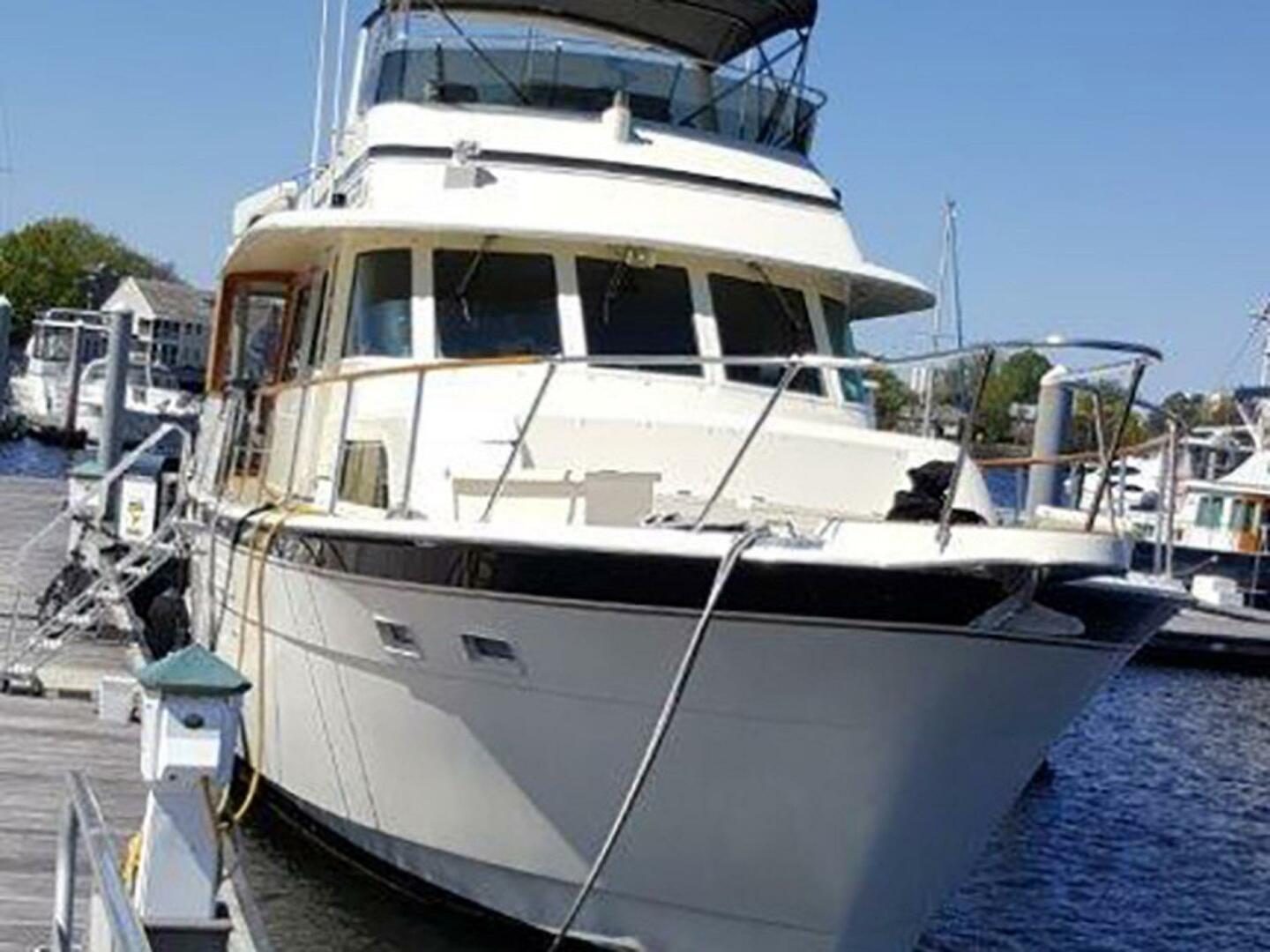 Hatteras-Flybridge 1987-The Bottom Line Wickford-Rhode Island-United States-5418866 | Thumbnail