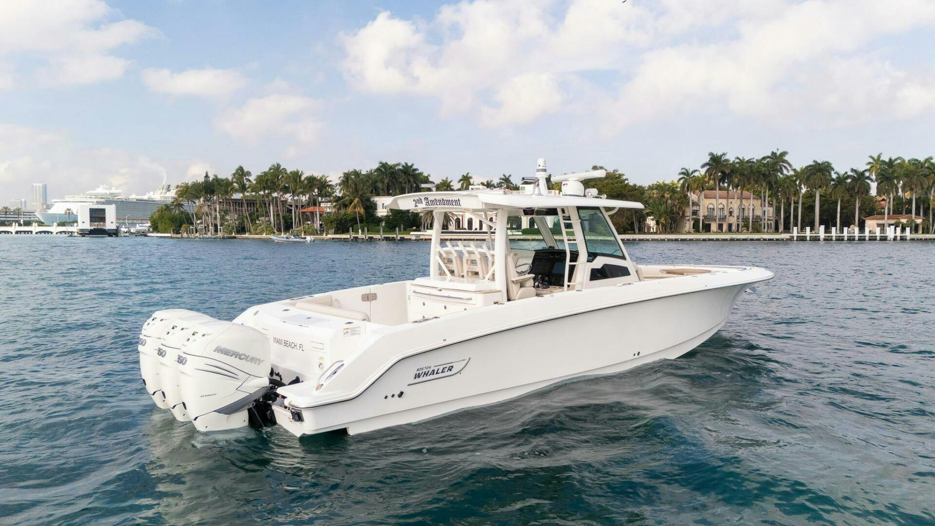 Boston Whaler-380 Outrage Center Console 2020-2nd Ammendment Miami-Florida-United States-5405540