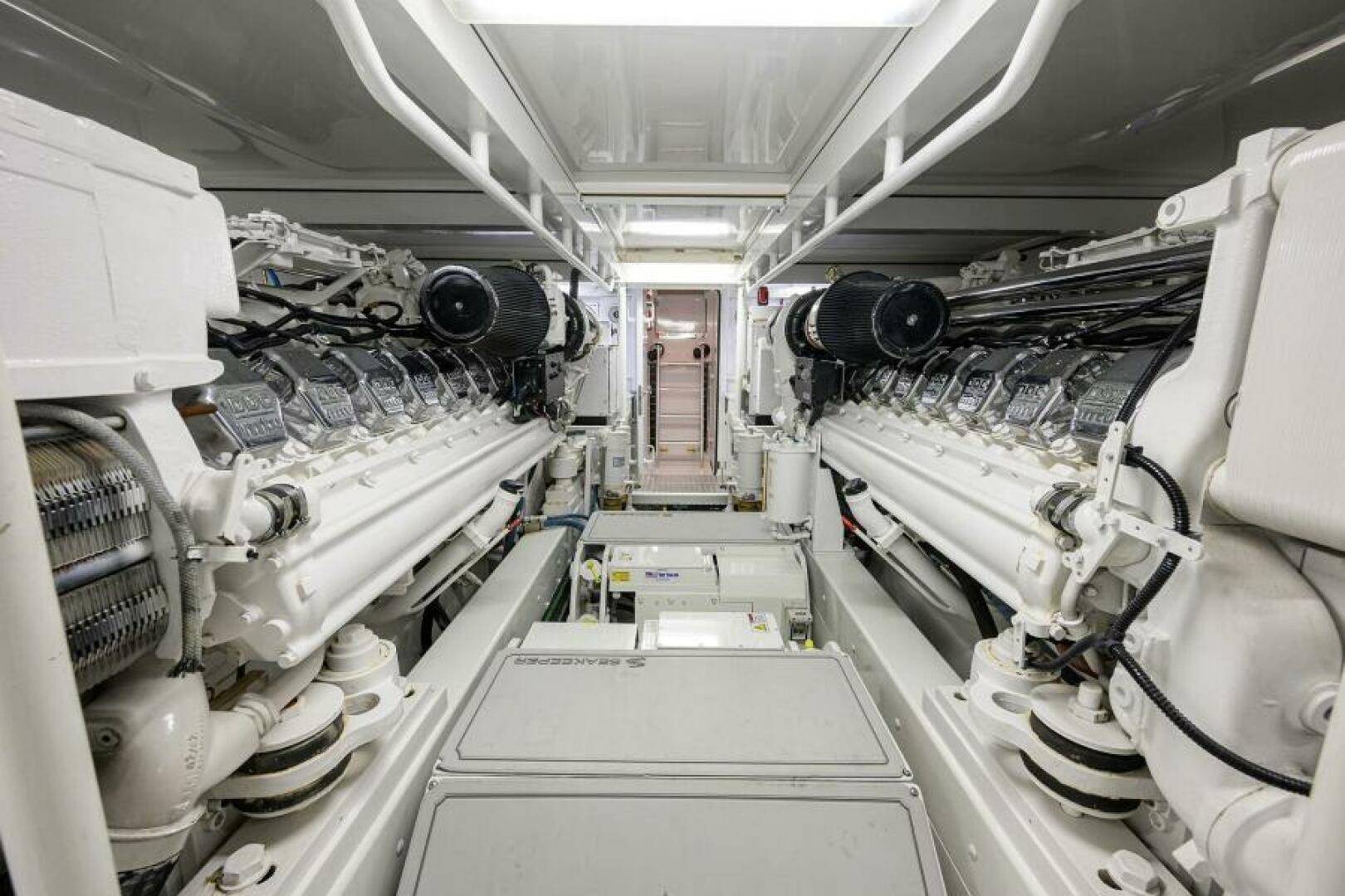 Merritt-72 Convertible 2004-Business Stinks Stuart-Florida-United States-Engine Room-5406139 | Thumbnail