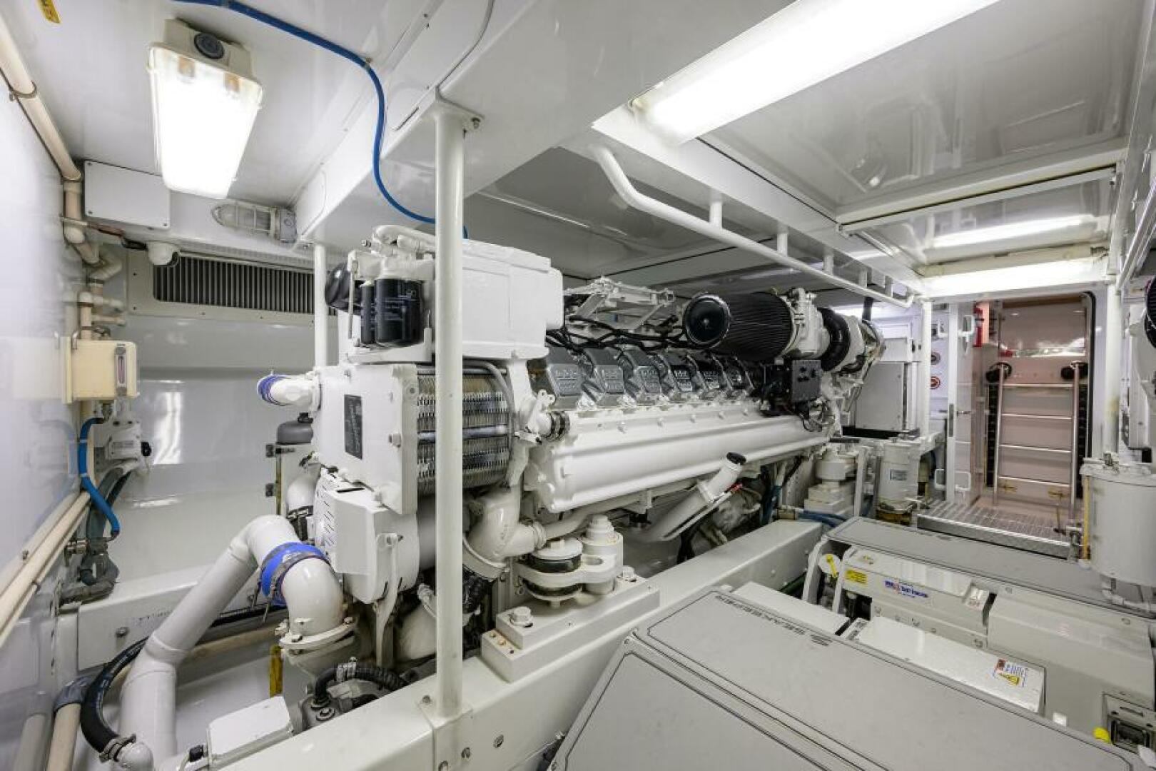 Merritt-72 Convertible 2004-Business Stinks Stuart-Florida-United States-Engine Room-5406135 | Thumbnail