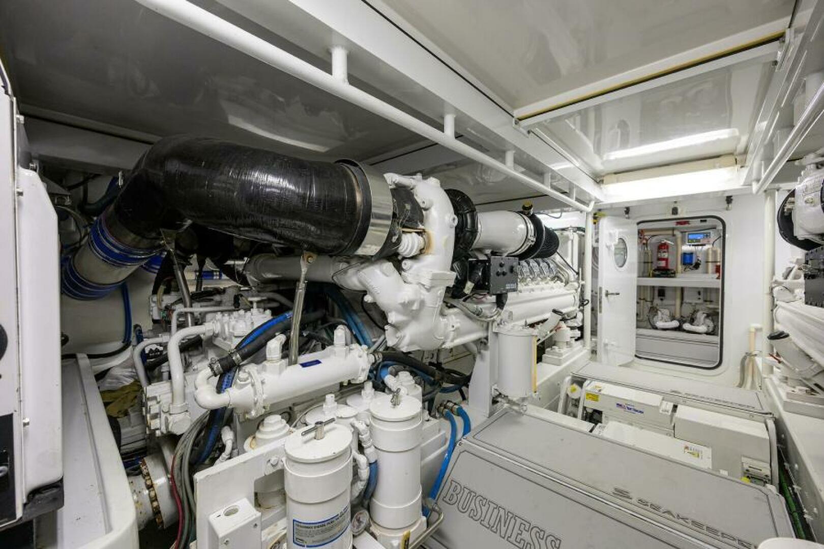 Merritt-72 Convertible 2004-Business Stinks Stuart-Florida-United States-Engine Room-5406133 | Thumbnail