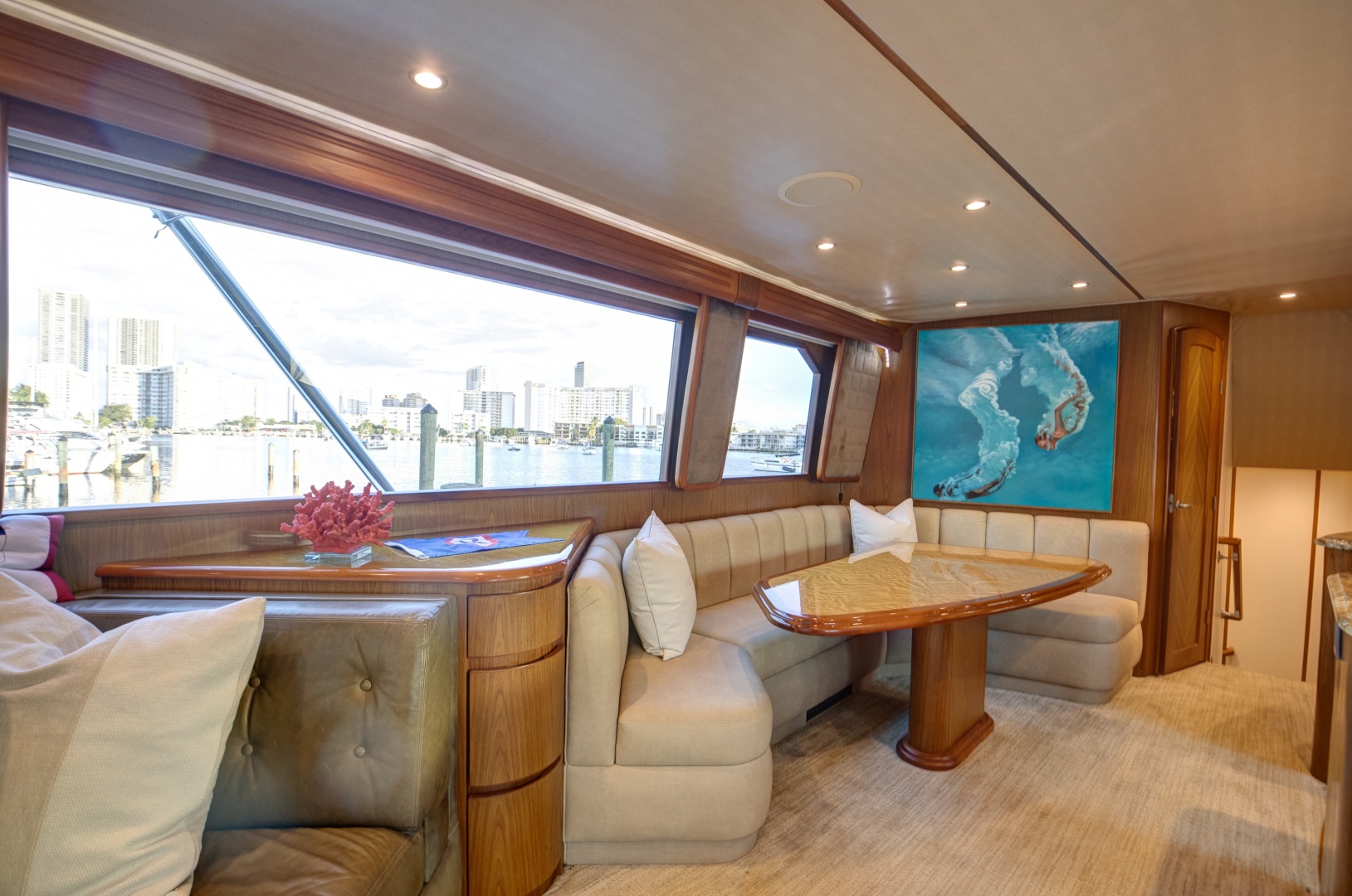 Viking-82 Convertible 2010-Done Deal Fort Lauderdale-Florida-United States-Viking 82  Done Deal  Dinette-6012500 | Thumbnail