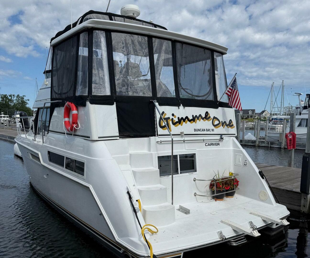 Carver-355  Main Ship Aft Cabin 1997 -Cheboygan-Michigan-United States-5451754 | Thumbnail