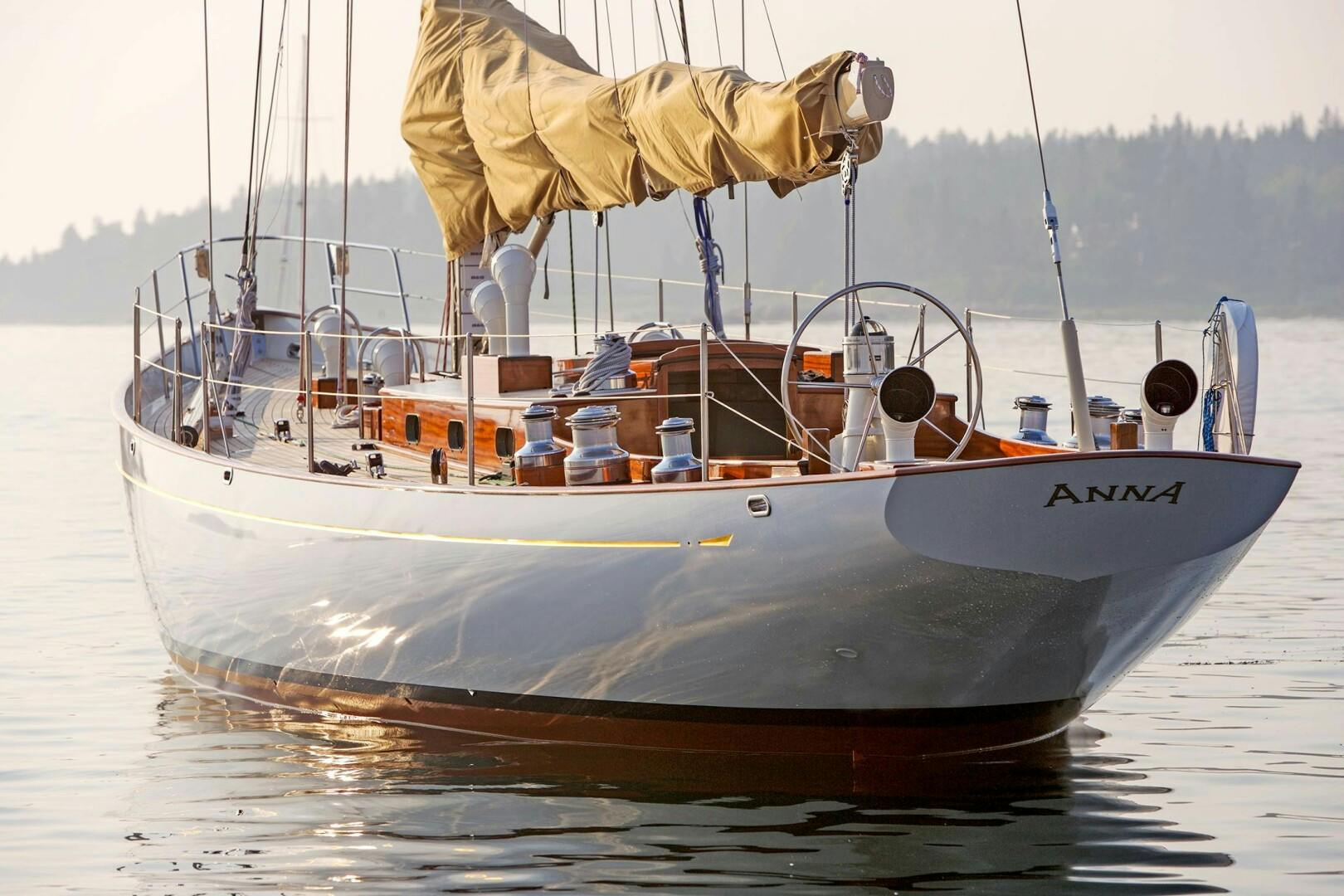Brooklin Boat Yard-Soarkman & Stephens Sloop 2007-ANNA Rockport-Maine-United States-5434694