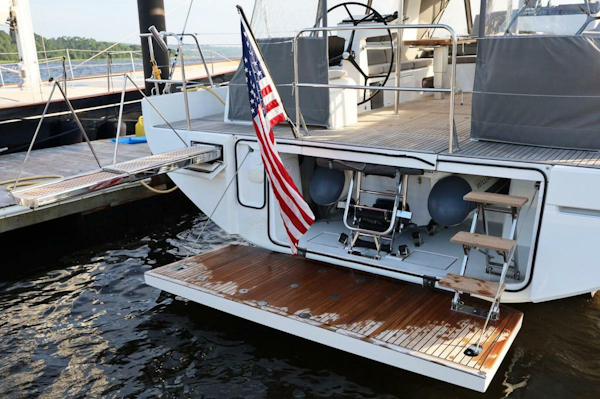 Beneteau-Oceanis 60 2023-CADUCEUS Charleston-South Carolina-United States-Garage And Tender With Hydraulic Passarelle-5457688