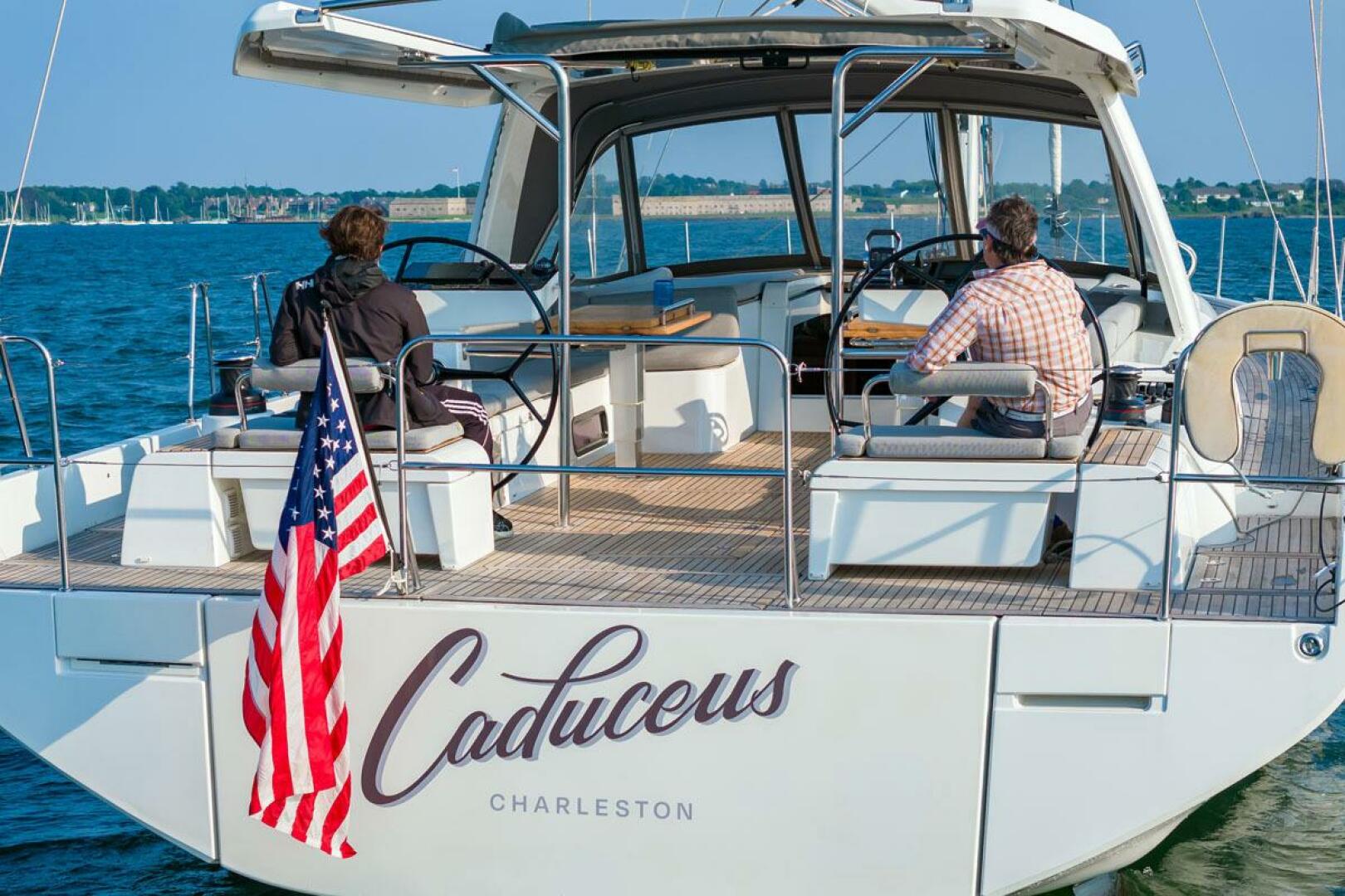 Beneteau-Oceanis 60 2023-CADUCEUS Charleston-South Carolina-United States-Transom Looking Into Cockpit-5457672 | Thumbnail