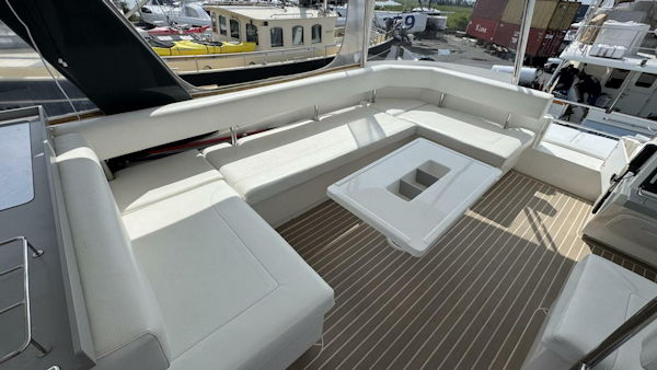 Leopard-43 Powercat 2018-Frida Cat St. Augustine-Florida-United States-2018 Leopard Power Cat Flybridge Settee Port-5476124