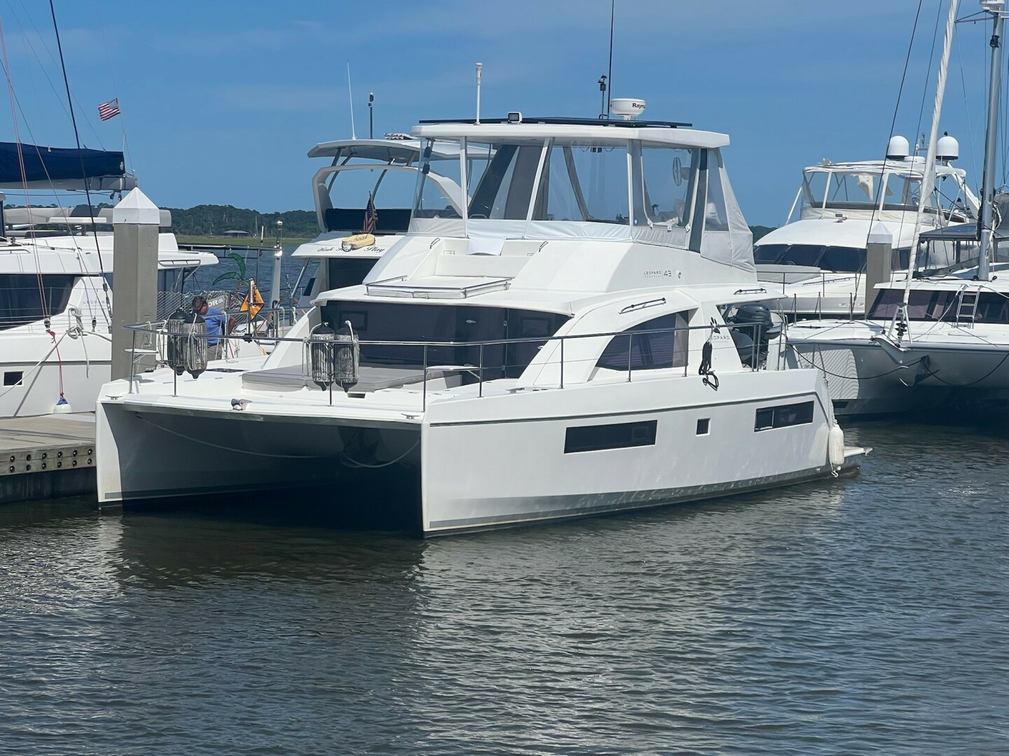 Leopard-43 Powercat 2018-Frida Cat St. Augustine-Florida-United States-2018 Leopard Power Cat Exterior Port Side-5463084 | Thumbnail