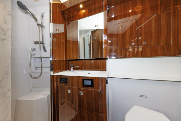 Cruisers Yachts 2021-Wicked Nauti Danvers-Massachusetts-United States-Guest Head-5482710