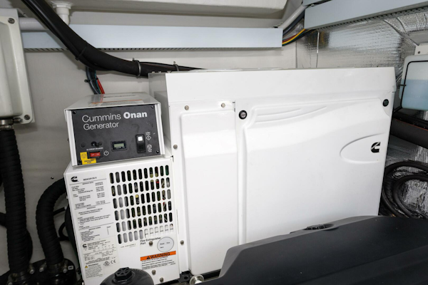 Cruisers Yachts 2021-Wicked Nauti Danvers-Massachusetts-United States-Engine Room   Generator-5482730