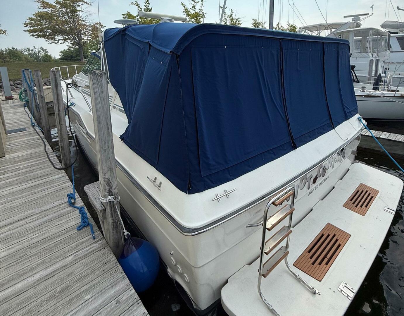 Sea Ray-460 Express Cruiser 1989-Harborview Cheboygan-Michigan-United States-5499385 | Thumbnail