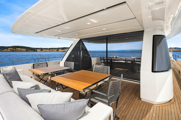 Sanlorenzo-SL86 2023-ESSENZA Seattle-Washington-United States-Aft Deck-5516401