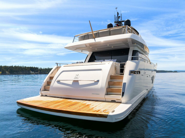 Sanlorenzo-SL86 2023-ESSENZA Seattle-Washington-United States-Stern Profile-5516436