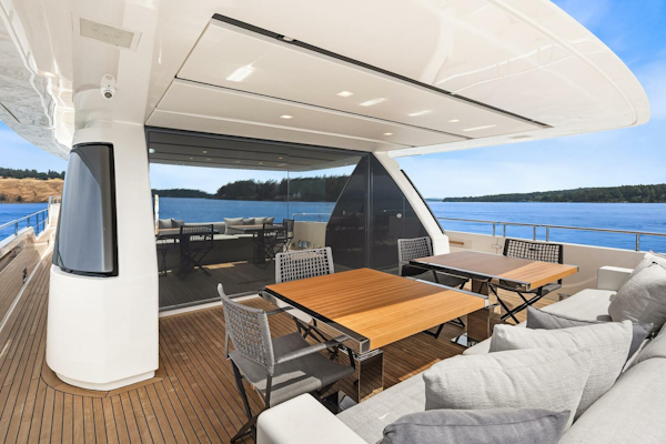 Sanlorenzo-SL86 2023-ESSENZA Seattle-Washington-United States-Aft Deck-5516402
