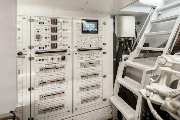 Sanlorenzo-SL86 2023-ESSENZA Seattle-Washington-United States-Engine Room-5516427