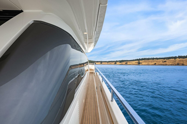 Sanlorenzo-SL86 2023-ESSENZA Seattle-Washington-United States-Starboard Side Deck-5516422