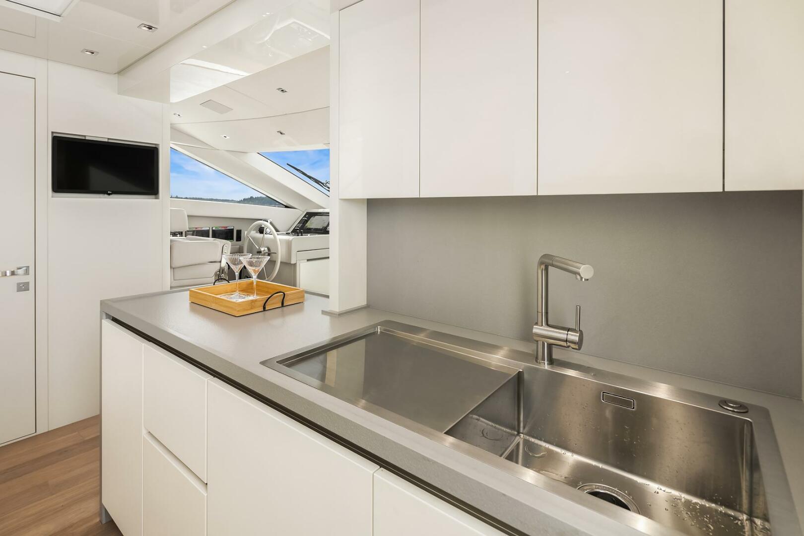 Sanlorenzo-SL86 2023-ESSENZA Seattle-Washington-United States-Galley-5516290 | Thumbnail