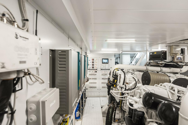 Sanlorenzo-SL86 2023-ESSENZA Seattle-Washington-United States-Engine Room-5516432