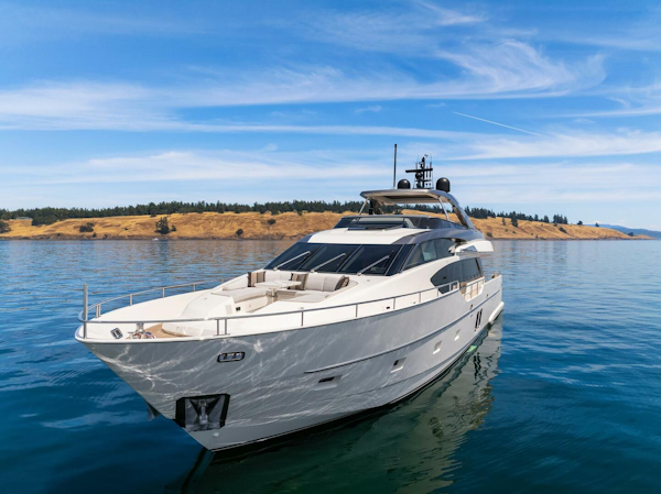 Sanlorenzo-SL86 2023-ESSENZA Seattle-Washington-United States-Port Bow Profile-5516433