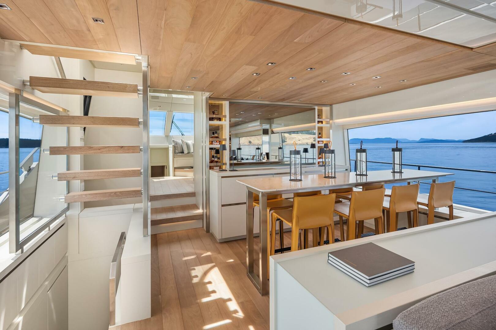 Sanlorenzo-SL86 2023-ESSENZA Seattle-Washington-United States-Dining-5516283 | Thumbnail